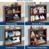 Sauder Miscellaneous Storage 2-Shelf Bookcase/ book shelf, Select Cherry finish