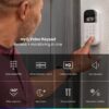 myQ Smart Garage Door Video Keypad with Wide-Angle Camera,Customizable PIN Codes,and Smartphone Control–Take Charge of Your Garage Access Works with Chamberlain, LiftMaster and Craftsman openers,White