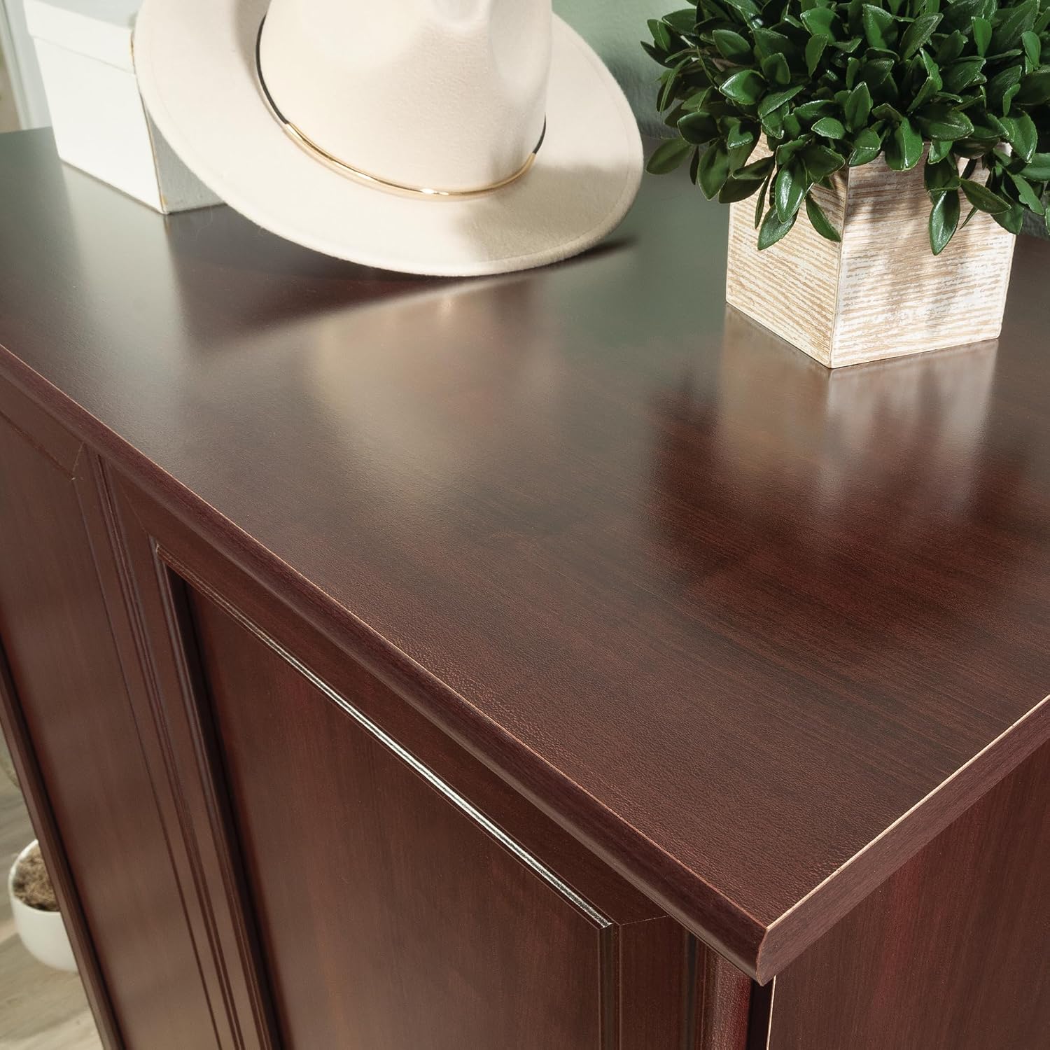 Sauder Palladia Armoire, Select Cherry finish Sauder Palladia Armoire, Select Cherry finish - Image 10