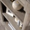 Sauder Palladia Book Shelf, Bookshelf with Storage, Library Bookcase with Doors and Adjustable Shelves, in Split Oak Finish Sauder Palladia Book Shelf, Bookshelf with Storage, Library Bookcase with Doors and Adjustable Shelves, in Split Oak Finish