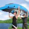 Bestway Hydro Force Inflatable Kayak Set | Includes Seat, Paddle, Hand Pump, Storage Carry Bag | Great for Adults, Kids and Families