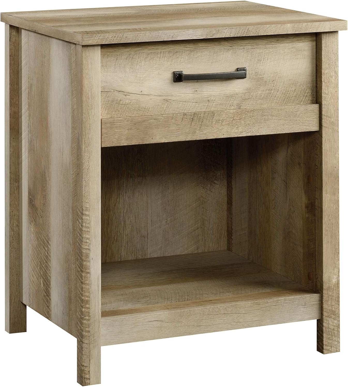 Sauder Cannery Bridge Night Stand, Bedside Table, Bedroom Side Table End Table, in Lintel Oak Sauder Cannery Bridge Night Stand, Bedside Table, Bedroom Side Table End Table, in Lintel Oak