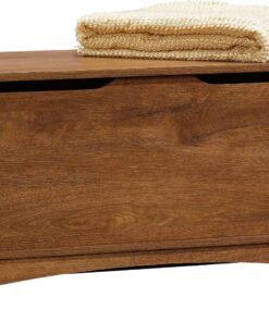 Sauder 412221 Shoal Creek Storage Chest, Oiled Oak® Finish