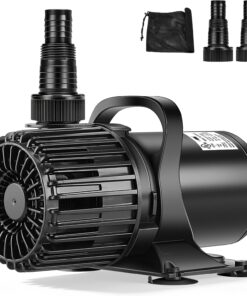 VIVOHOME 120W Pond Pump, 2700GPH Submersible Water Pump for Koi Pond | Pump Barrier Bag, 20.3ft Power Cord, 5 Position Adjustable Nozzle Angle, IPX8 Waterproof
