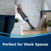 Bissell AeroSlim Cordless Handheld Vacuum, 29869 | Ultra-slim profile; Lithium Ion battery; lightweight handheld design for quick cleanups anywhere