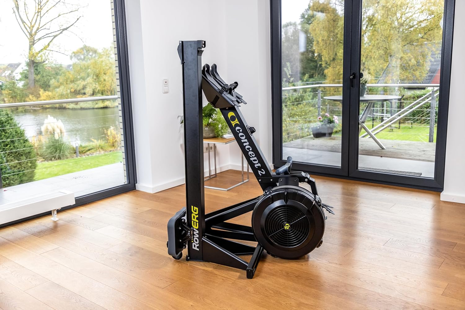 Concept2 RowErg Indoor Rowing Machine - PM5 Monitor, Device Holder, Adjustable Air Resistance, Easy Storage Concept2 RowErg Indoor Rowing Machine - PM5 Monitor, Device Holder, Adjustable Air Resistance, Easy Storage - Image 4