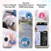 VTech Smart WiFi Baby Monitor, 2 Cameras for Twins & Two Rooms – 2K Split Screen, 5.5" Screen, 24X Zoom, Wide Angle, Free App, Night Light | Smart HD Plus Twin