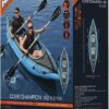 Bestway Hydro Force Inflatable Kayak Set | Includes Seat, Paddle, Hand Pump, Storage Carry Bag | Great for Adults, Kids and Families