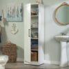 Sauder HomePlus Pantry Storage Cabinet, Soft White | Single Door, Adjustable Shelves, Kitchen Storage Cabinet Sauder HomePlus Pantry Storage Cabinet, Soft White | Single Door, Adjustable Shelves, Kitchen Storage Cabinet