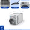 AprilAire E080 Pro 80-Pint Whole-House Dehumidifier, Energy Star Certified, Commercial-Grade for Basement, Crawlspace or Whole House up to 4,400 sq. ft. AprilAire E080 Pro 80-Pint Whole-House Dehumidifier, Energy Star Certified, Commercial-Grade for Basement, Crawlspace or Whole House up to 4,400 sq. ft.