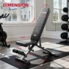 FLYBIRD WB5 Weight Bench, ASTM-Certified 800LBS Adjustable Weight Bench Workout Bench Foldable for Home Gym, 90° to -30° FID and 30in Extended Backrest for Bench Press Strength Training Exercise