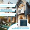 Daikin 24,000 BTU 18 SEER2 R32 Series Heat Pump Ductless Mini Split A/C | Air Conditioner Includes 15' Installation Kit, 1/2 Whip, 30A Disconnect, and Wall Bracket