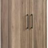 Sauder HomePlus Storage Cabinet/ pantry cabinets, Salt Oak finish