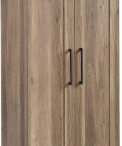 Sauder HomePlus Storage Cabinet/ pantry cabinets, Salt Oak finish