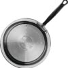 Farberware Millennium Stainless Steel Pots and Pans Set, 10-Piece, Silver | Stainless steel pot set, induction cookware set, dishwasher safe, everyday pots and pans set