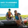 INTEX Dakota K2 Inflatable Kayak 2-Person Portable Set with Paddles & Pump | 68310VM - Sit-on Tandem Kayak with Interchangeable Skegs and Two Dry Bags for Gear, 10ft 3in x 3ft