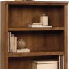 Sauder Miscellaneous Storage 3-Shelf Bookcase/ Book shelf, Oiled Oak finish