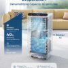 Garvee 8000 BTUs Portable Air Conditioners,350 Sq.Ft. Ceer 6.2,DOE 5K BTUs