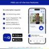 myQ Secure View™ 3-in-1 Smart Lock with 2K HDR Video Doorbell Camera, Face Access, Fingerprint Access, PIN & App Control — Intelligent Entry with Built-in Camera, Color Night Vision & Two-Way Audio