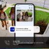 Chamberlain myQ Video Doorbell | 2K Camera, Battery/Wired, Color Night Vision, Live with 2-Way Talk, Motion Detection & Real-Time Alerts, 150 Deg Wide View, Black