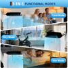 14,000 BTU Portable Air Conditioner, 4-IN-1 Portable AC Unit for Large Rooms Up to 750 Sq. Ft. with Cooling, Dehumidifier, Fan, Sleep, Auto Swing, LED Display, 24H Timer, Remote & Installation Kits