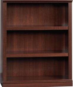 Sauder Miscellaneous Storage 3-Shelf Bookcase/ Book shelf, Select Cherry finish