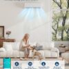 Garvee 11500 BTU Mini Split AC/Heating System, 115V WIFI Enabled Energy Efficient Mini Split Unit,Wall-Mounted Split Air Conditioner,Cools Up to 750 Sq.Ft, Heat Pump & Installation Kits