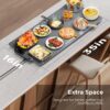 FEPPO Food Warming Mat, 35"x16" Food Warmers for Parties Buffet | Fast Full-Surface Warming Mat for Food with 19 Level Adjustable Temperature and 6 Hours Timer, Roll Up Food Warmer FEPPO Food Warming Mat, 35"x16" Food Warmers for Parties Buffet | Fast Full-Surface Warming Mat for Food with 19 Level Adjustable Temperature and 6 Hours Timer, Roll Up Food Warmer