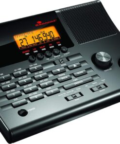 Uniden BC365CRS 500 Channel Scanner and Alarm Clock, Snooze, FM Radio, Weather Alerts, Search Bands used for Aviation, Railroad, Marine, Non-Digital Police/Fire/Public Safety transmissions and more
