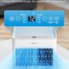 Midea 8,500 BTU ASHRAE Portable Air Conditioner, Cools up to 150 Sq. Ft. | 5,000 BTU SACC Portable AC, Smart APP & Remote Control, with Dehumidifier & Fan mode, Window Kit, Easy-to-use and Install