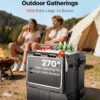 VEVOR Insulated Food Pan Carrier, 95 Qt Hot Box for Catering, LLDPE Food Box Carrier w/Double Buckles, Front Loading Food Warmer w/Handles, Stackable End Loader for Restaurant, Canteen, etc. Black VEVOR Insulated Food Pan Carrier, 95 Qt Hot Box for Catering, LLDPE Food Box Carrier w/Double Buckles, Front Loading Food Warmer w/Handles, Stackable End Loader for Restaurant, Canteen, etc. Black