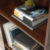 Sauder Beginnings 5-Shelf Bookcase, Bookshelf with Adjustable Storage Shelves, in Brook Cherry Sauder Beginnings 5-Shelf Bookcase, Bookshelf with Adjustable Storage Shelves, in Brook Cherry