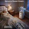 DREO Portable Air Conditioner 515S, 12000 BTU ASHRAE (8000 BTU DOE) Smart AC Unit for Bedroom with Drainage-free Cooling, Fan&Dehumidifier 3 in 1, APP/Voice/Remote, Quiet Standing AC for Room Indoors