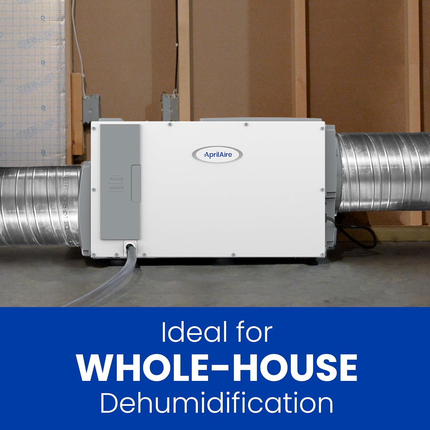AprilAire E080 Pro 80-Pint Whole-House Dehumidifier, Energy Star Certified, Commercial-Grade for Basement, Crawlspace or Whole House up to 4,400 sq. ft. AprilAire E080 Pro 80-Pint Whole-House Dehumidifier, Energy Star Certified, Commercial-Grade for Basement, Crawlspace or Whole House up to 4,400 sq. ft. - Image 14
