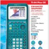 TI-84 Plus CE Graphing Calculator Texas Instruments, Teal (Metallic)