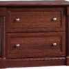 Sauder Palladia File Cabinet with 2 Drawers, Safety Mechanism, Lateral File Cabinet - Select Cherry Finish