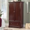 Sauder Palladia Armoire, Select Cherry finish Sauder Palladia Armoire, Select Cherry finish