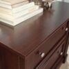 Sauder Palladia File Cabinet with 2 Drawers, Safety Mechanism, Lateral File Cabinet - Select Cherry Finish Sauder Palladia File Cabinet with 2 Drawers, Safety Mechanism, Lateral File Cabinet - Select Cherry Finish