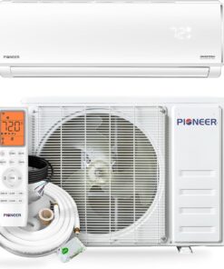 Pioneer Diamante Pro 12,000 BTU 20 SEER2 230V High-Wall Ductless Mini-Split Air Conditioner Inverter Heat Pump with 16 Ft. Kit