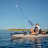 Pelican Catch Mode 110 Kayak with Transom Mount