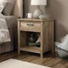 Sauder Cannery Bridge Night Stand, Bedside Table, Bedroom Side Table End Table, in Lintel Oak Sauder Cannery Bridge Night Stand, Bedside Table, Bedroom Side Table End Table, in Lintel Oak
