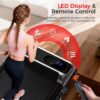 Walking Pad Treadmill with 8% Incline - Portable Home Tread Mills Quiet Machine Compact Fold up Indoor, 3.0HP Walk Running Pads with Handle Bar, Easy Assembly, Up to 350LBS Capacity Walking Pad Treadmill with 8% Incline - Portable Home Tread Mills Quiet Machine Compact Fold up Indoor, 3.0HP Walk Running Pads with Handle Bar, Easy Assembly, Up to 350LBS Capacity
