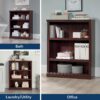 Sauder Miscellaneous Storage 3-Shelf Bookcase/ Book shelf, Select Cherry finish