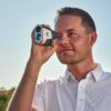 Bushnell Golf Tour V6 Shift Laser Rangefinder with Slope Compensation, 1300-Yard Range, Flag Lock Vibration, Magnetic Cart Mount, 6X Magnification, Waterproof – Tournament Legal
