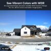 WYZE Cam v4 (Latest Model), 2.5K AI Security Camera, Indoor/Outdoor Cameras for Home Security, Baby Monitor & Pet Camera, Vibrant Color Night Vision, No Subscription Required, White