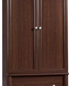 Sauder Palladia Armoire, Select Cherry finish