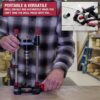Milescraft 1318 DrillMate Portable Drillling Guide – Precision Drilling Jig Attachment for Drilling Angled or Straight Holes, Adjustable Drill Guide Attachment, Portable Drill Press with 3/8” Chuck