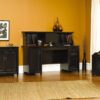 Sauder Edge Water Computer Desk with Storage Drawers, Home Office Desk, in Estate Black Sauder Edge Water Computer Desk with Storage Drawers, Home Office Desk, in Estate Black