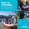 INTEX 68309EP Excursion Pro K2 Inflatable Kayak Set: Includes Deluxe 86in Kayak Paddles and High-Output Pump – SuperTough PVC – Adjustable Bucket Seat – 2-Person – 400lb Weight Capacity INTEX 68309EP Excursion Pro K2 Inflatable Kayak Set: Includes Deluxe 86in Kayak Paddles and High-Output Pump – SuperTough PVC – Adjustable Bucket Seat – 2-Person – 400lb Weight Capacity
