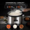 CUCKOO Commercial Rice Cooker and Warmer, 60-Cup Cooked, CR-3032 | 30-Cup Uncooked Capacity, Nonstick Inner Pot, 3 Cooking Modes, One-Touch Operation, Steam Cooking, Made in Korea